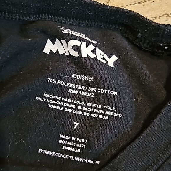 Mickey Mouse t shirt size 7 - Picture 3 of 7